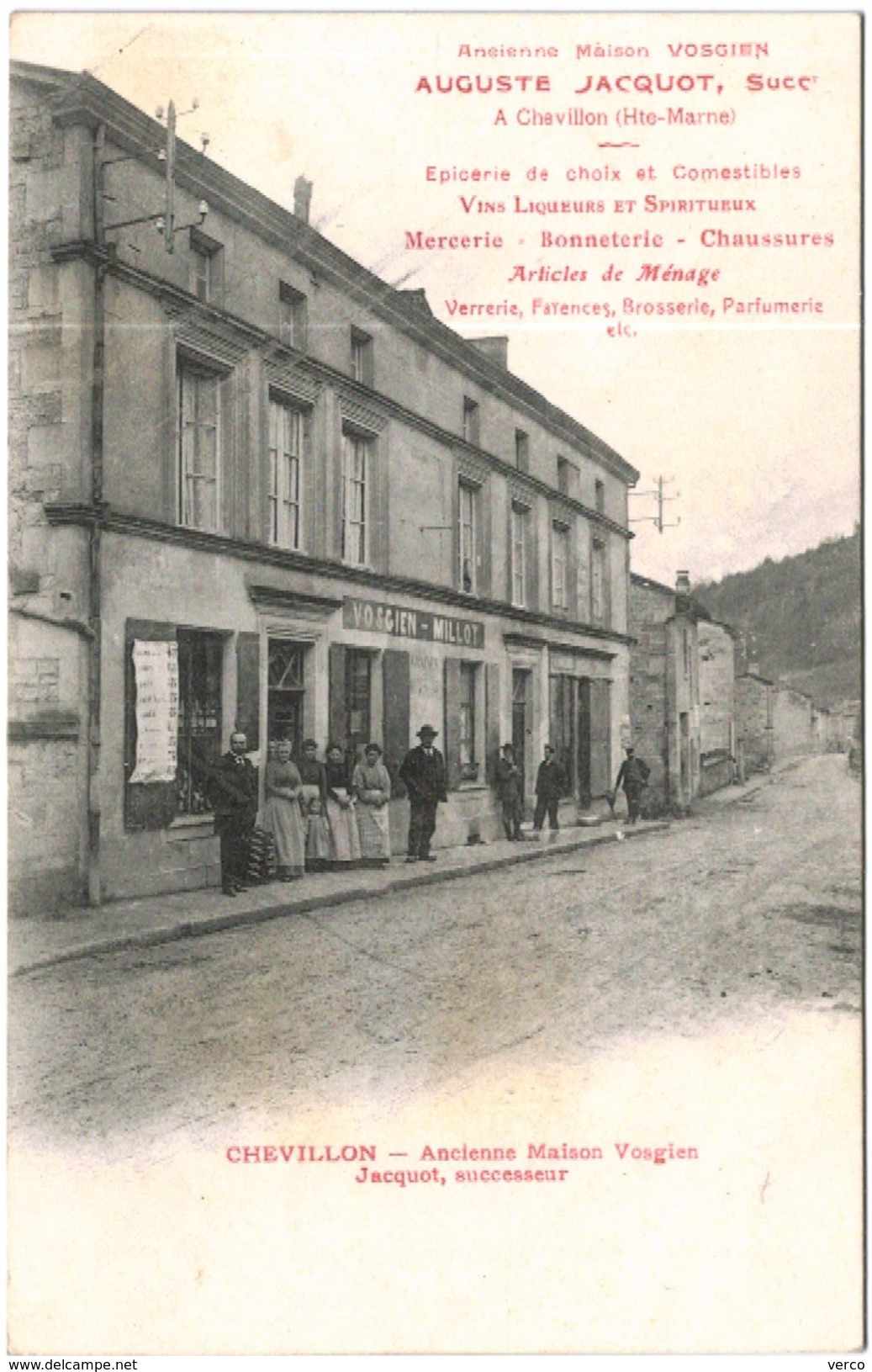 Carte Postale Ancienne de CHEVILLON  Ancienne Maison Vosgien