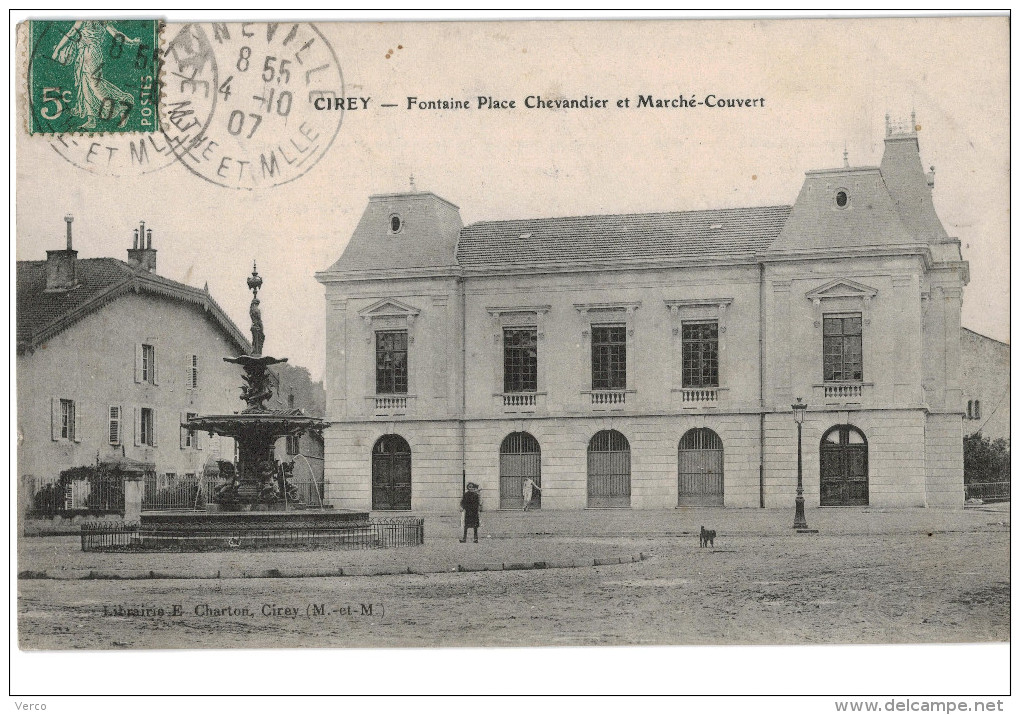 Carte Postale Ancienne de CIREY SUR VEZOUZE