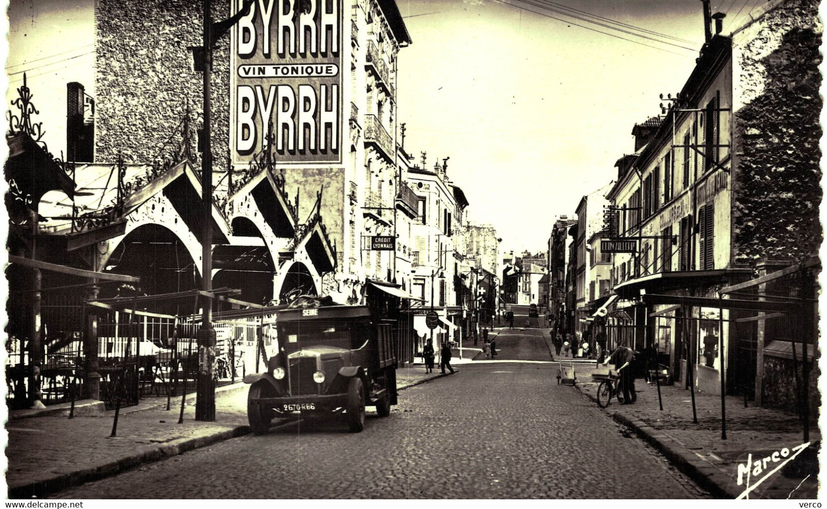 Carte POSTALE Ancienne de  CLAMART - Rue Paul Vaillant - Couturier