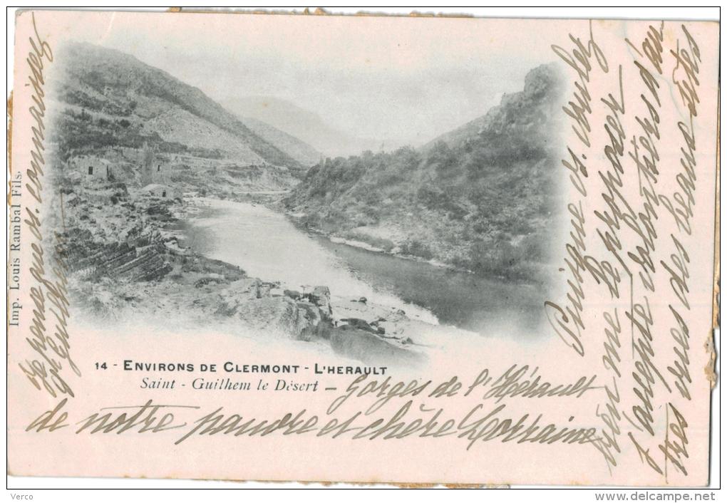 Carte Postale Ancienne de CLERMONT