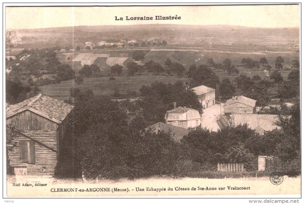 Carte Postale Ancienne de CLERMONT EN ARGONNE