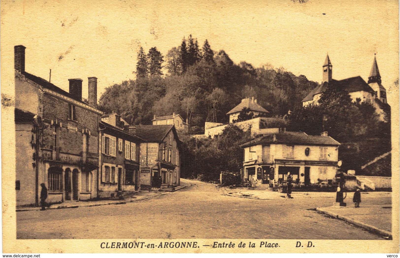 Carte postale ancienne de CLERMONT en ARGONNE