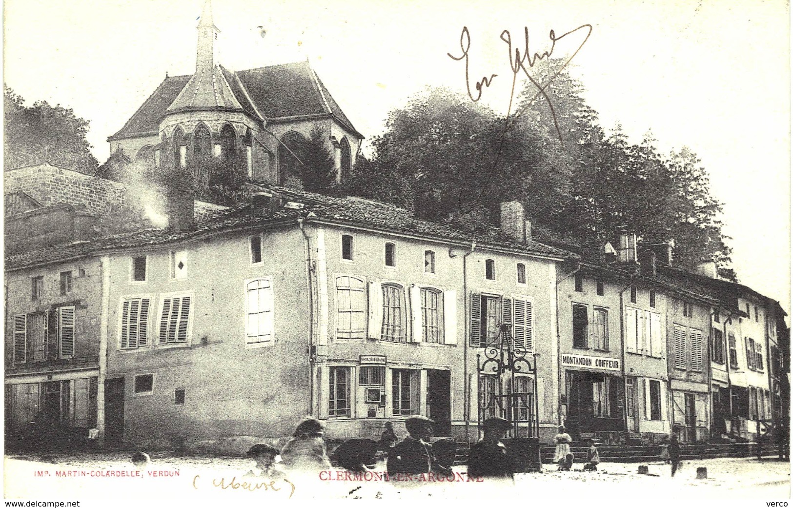 Carte POSTALE Ancienne  de CLERMONT en ARGONNE  -