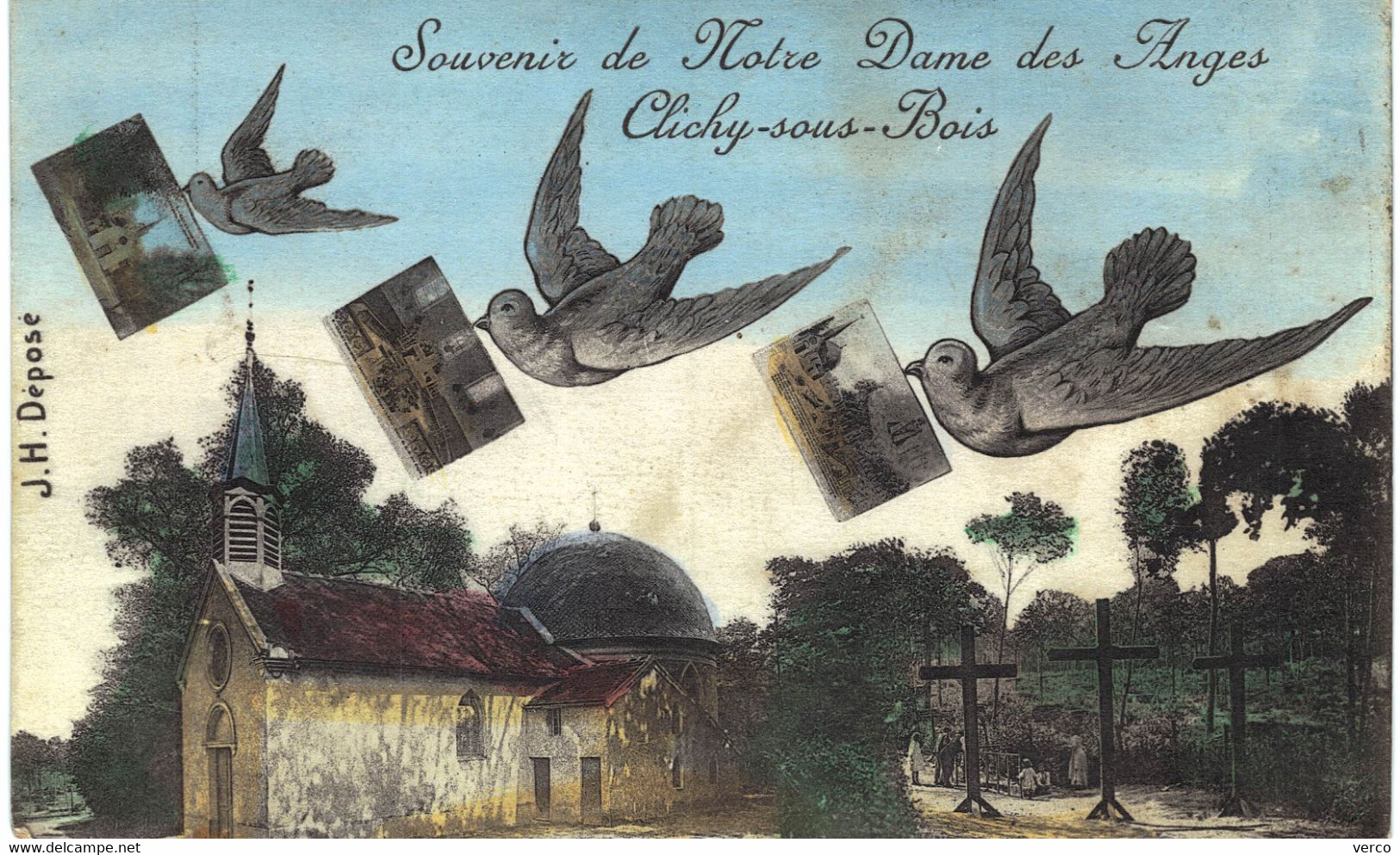 Carte POSTALE Ancienne  de  CLICHY sous BOIS - Notre Dame des Anges