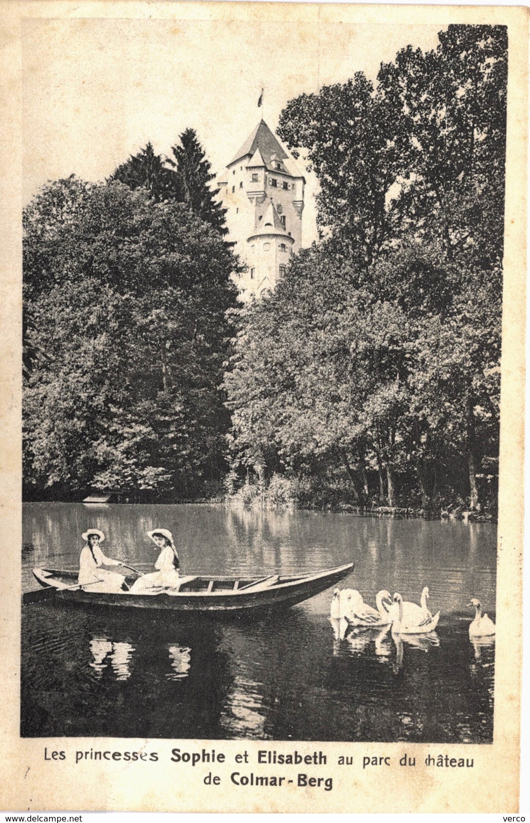 Carte postale ancienne de COLMAR - BERG