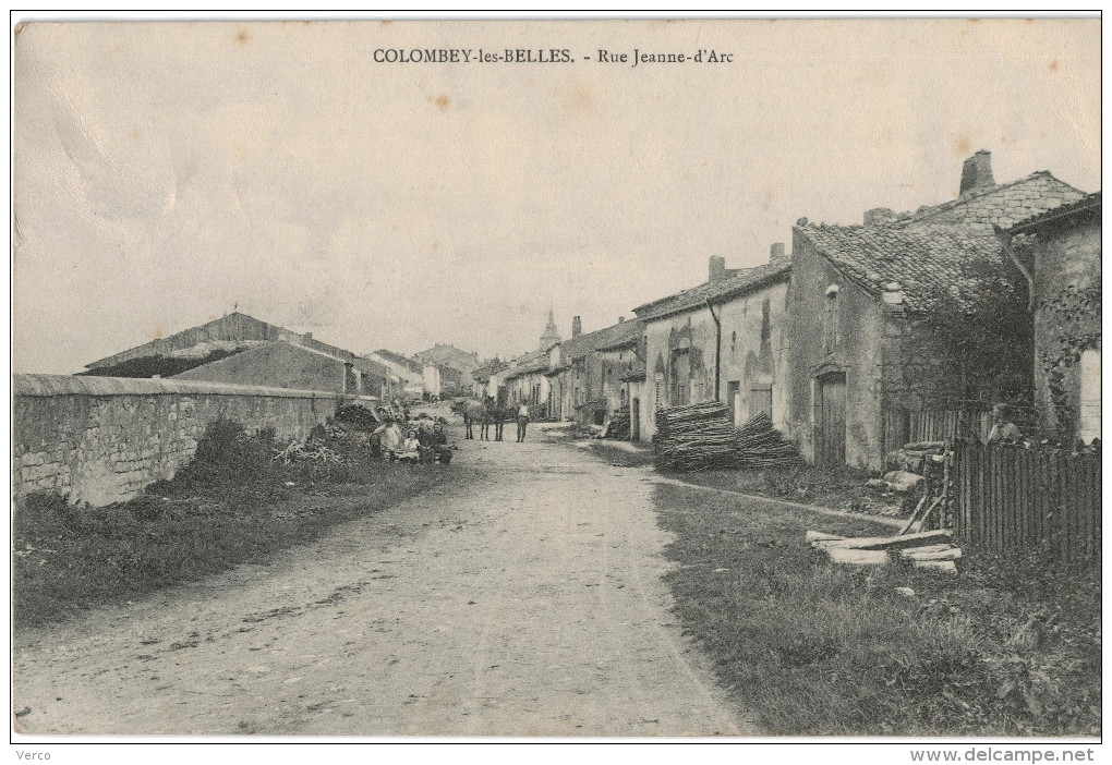 Carte Postale Ancienne de COLOMBEY LES BELLES