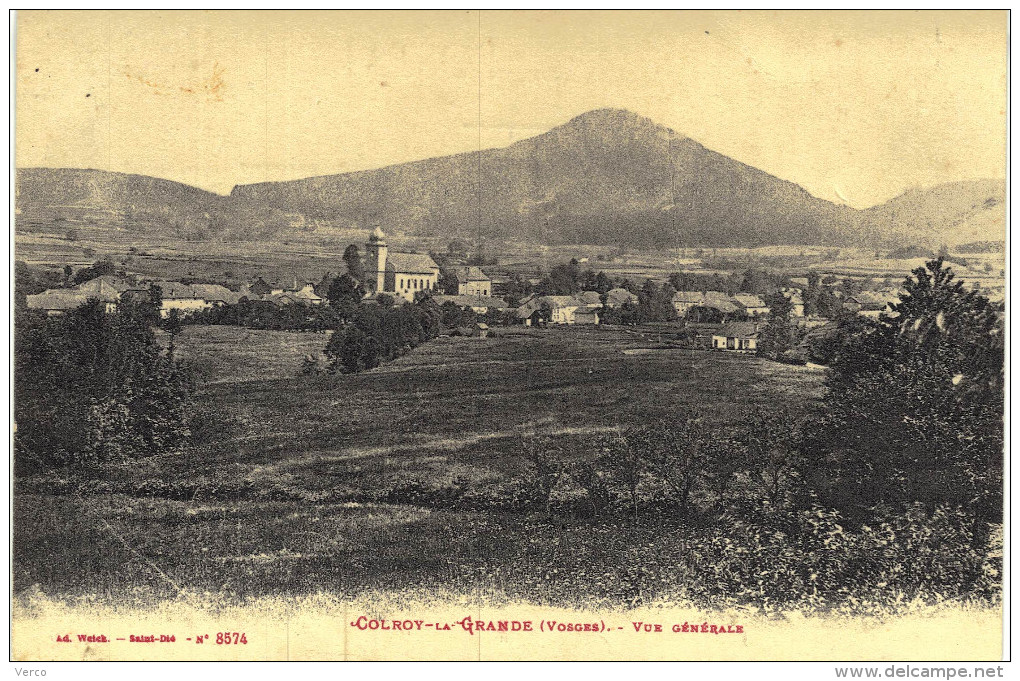 Carte Postale Ancienne de COLROY LA GRANDE