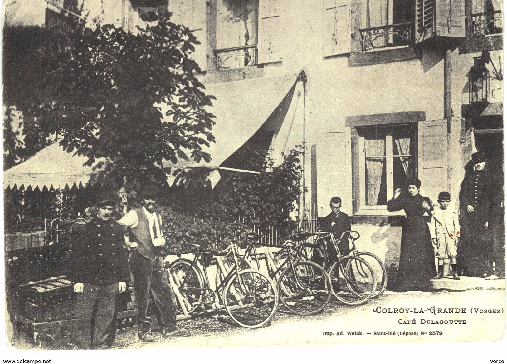 Carte postale ancienne de COLROY la GRANDE