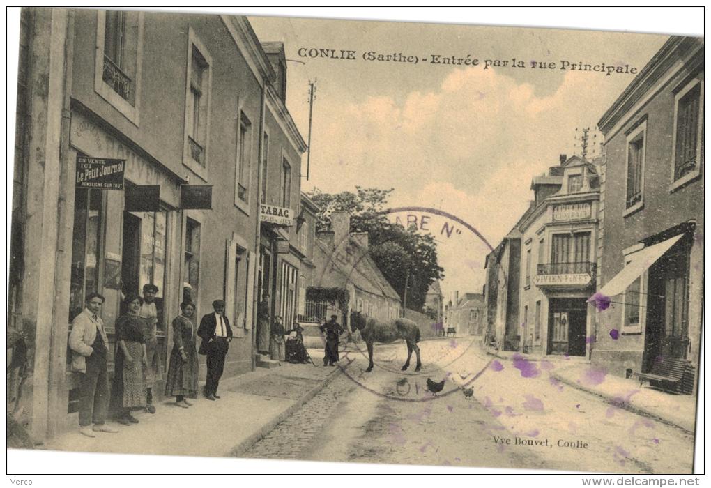 Carte Postale Ancienne de CONLIE