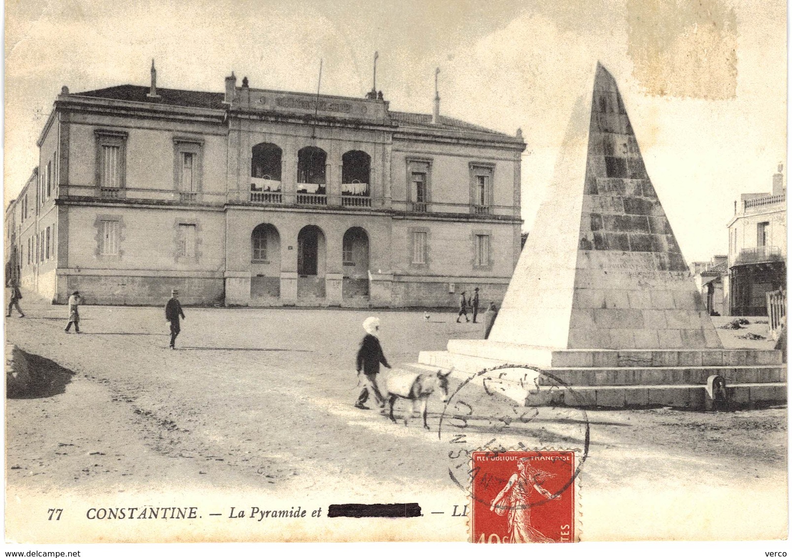 Carte POSTALE Ancienne de CONSTANTINE - La Pyramide