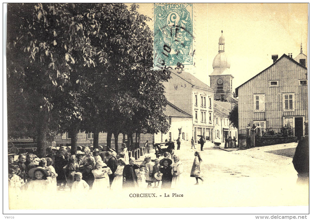 Carte Postale Ancienne de CORCIEUX