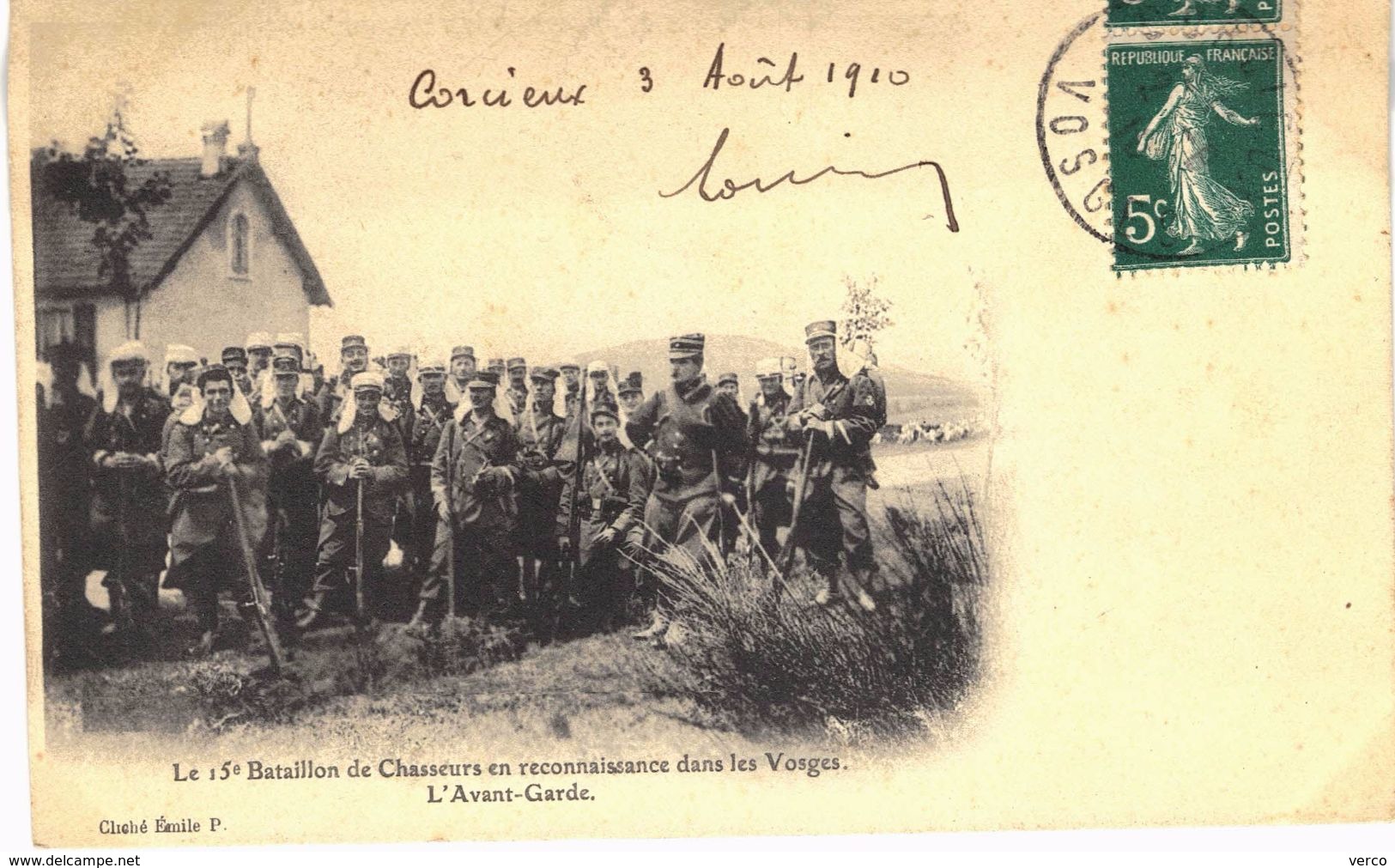 Carte postale ancienne de CORCIEUX