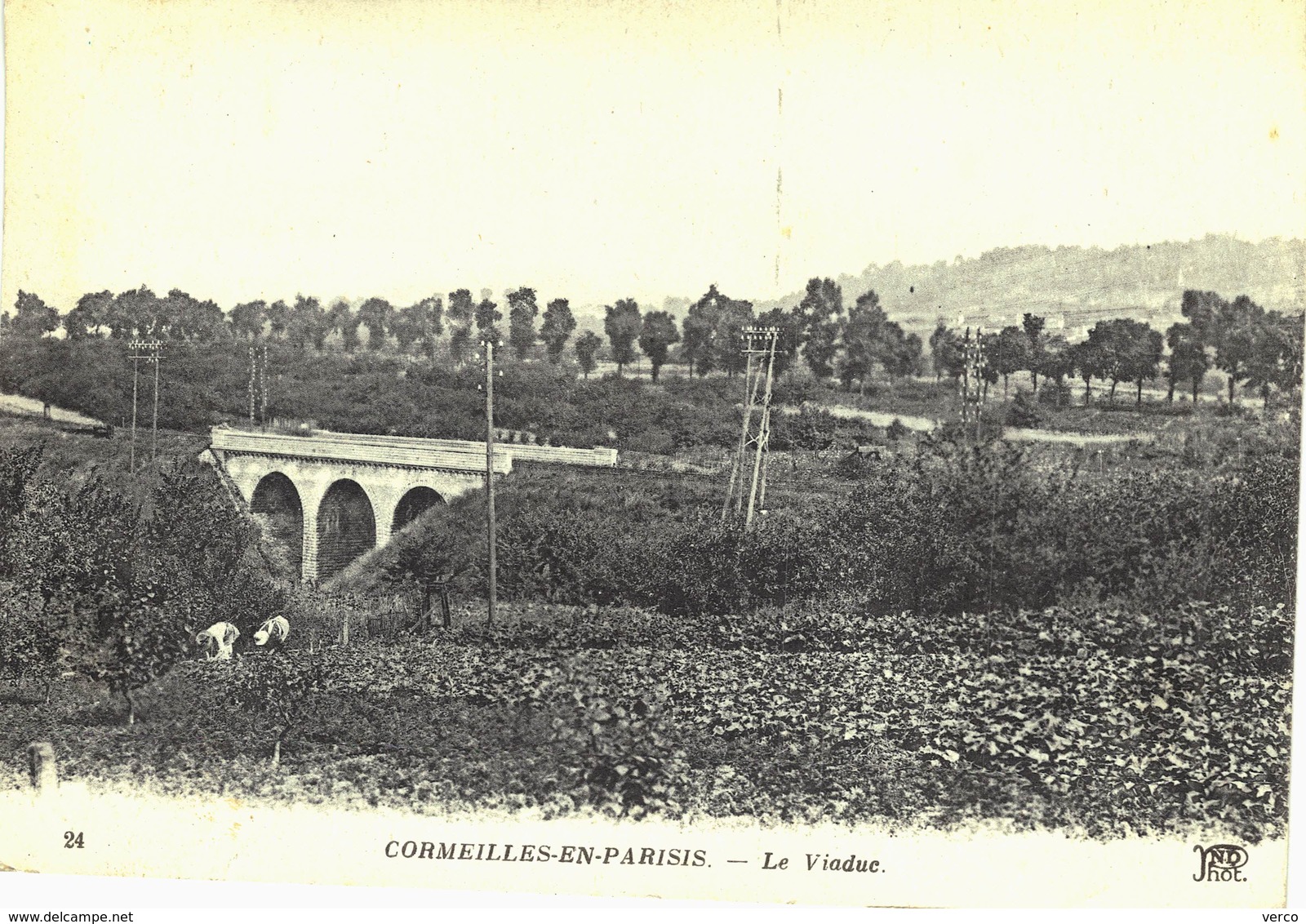 Carte postale ancienne de CORMEILLES en PARISIS