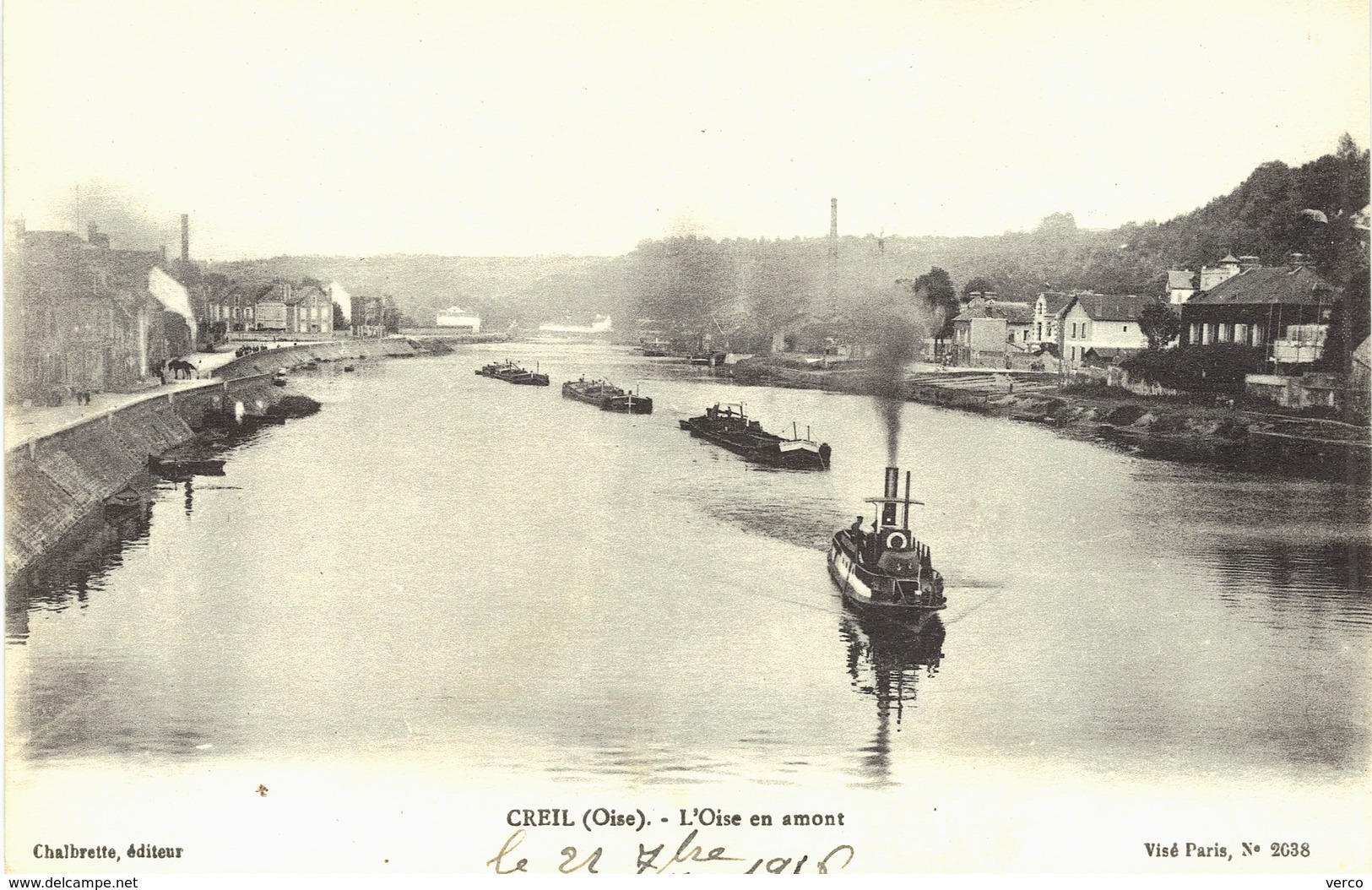 Carte Postale ancienne de  CREIL -