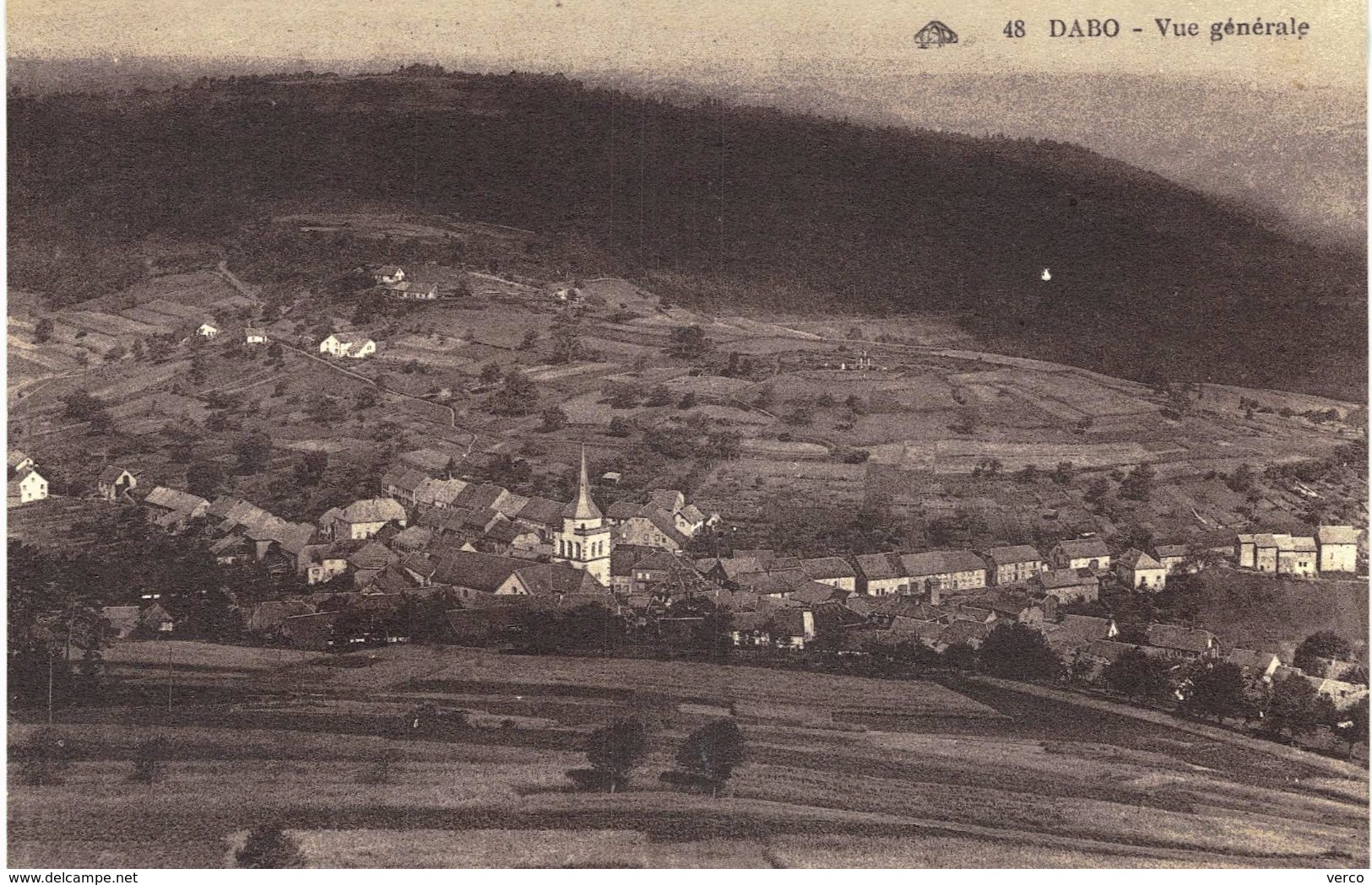 Carte postale ancienne de  DABO