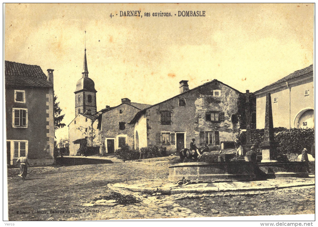 Carte Postale Ancienne de DARNEY