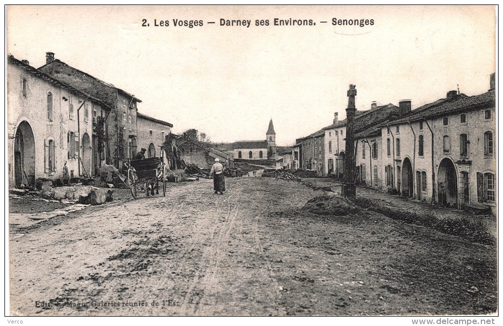 Carte Postale Ancienne de DARNEY