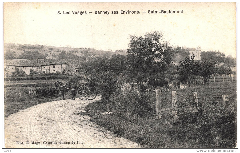 Carte Postale Ancienne de DARNEY