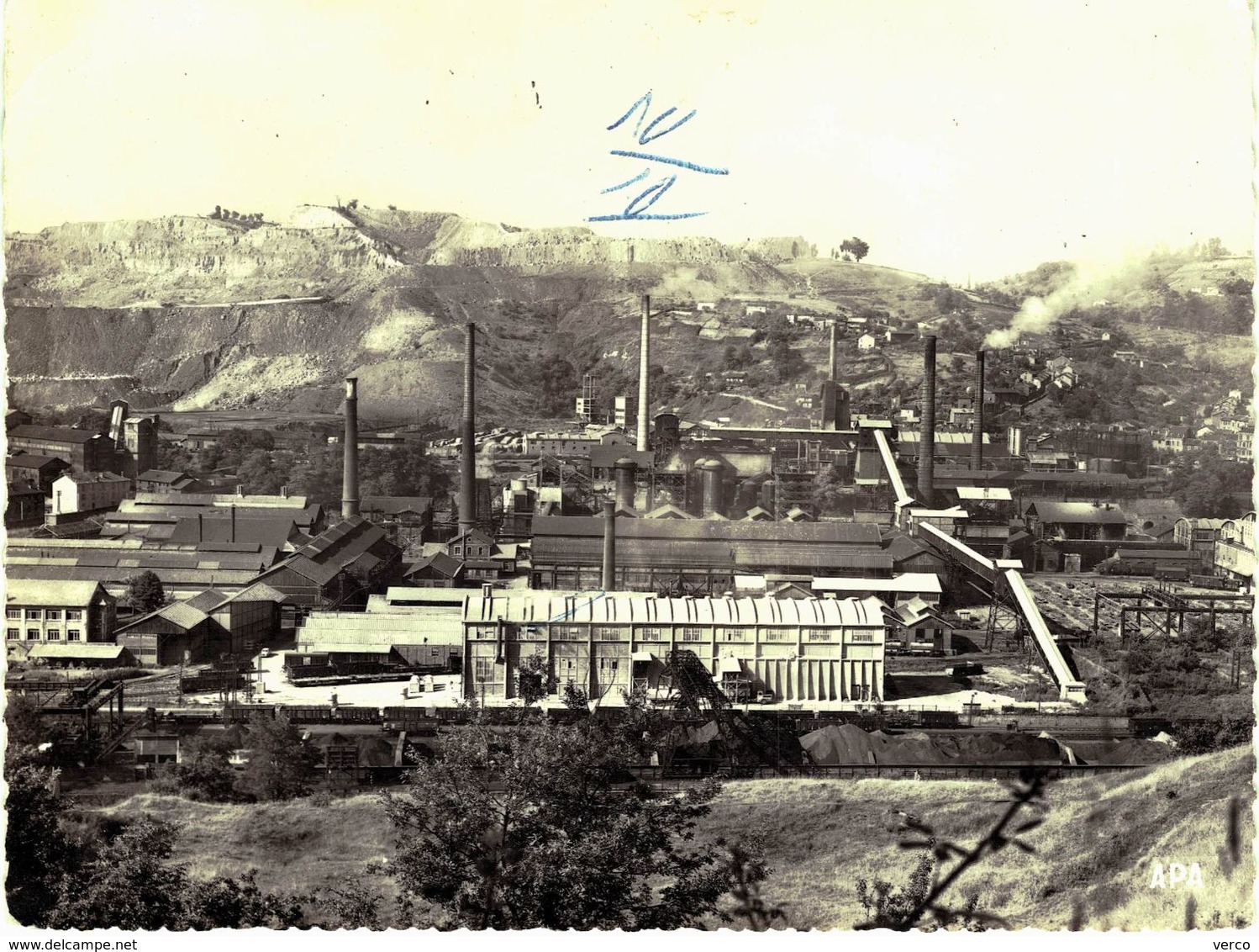 Carte POSTALE  Ancienne de  DECAZEVILLE - Les Usines