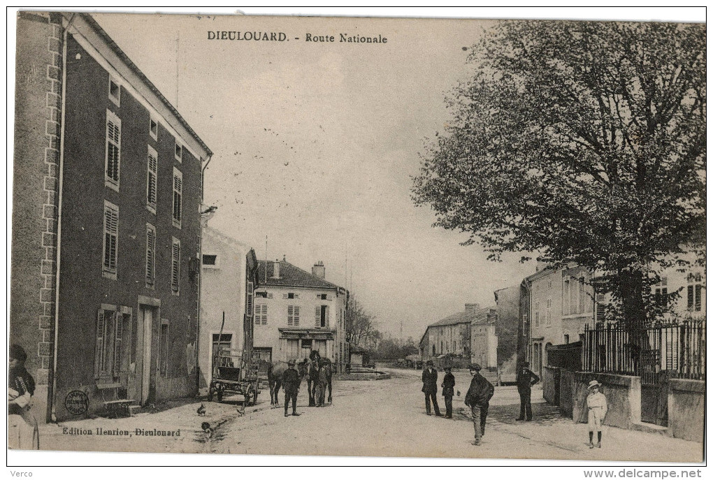 Carte Postale Ancienne de DIEULOUARD