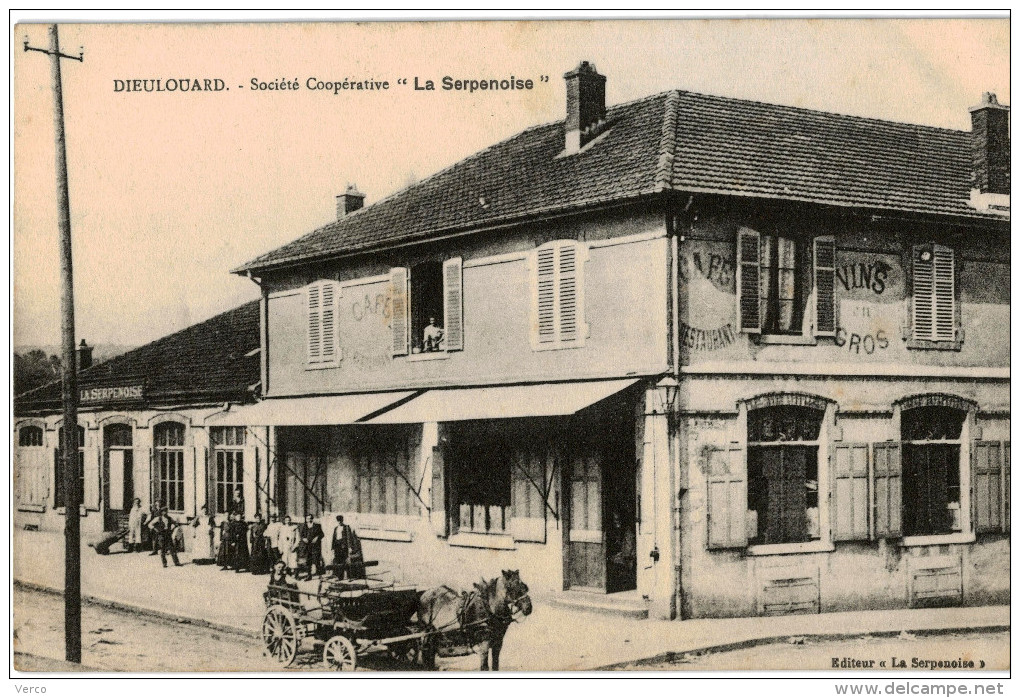 Carte Postale Ancienne de DIEULOUARD