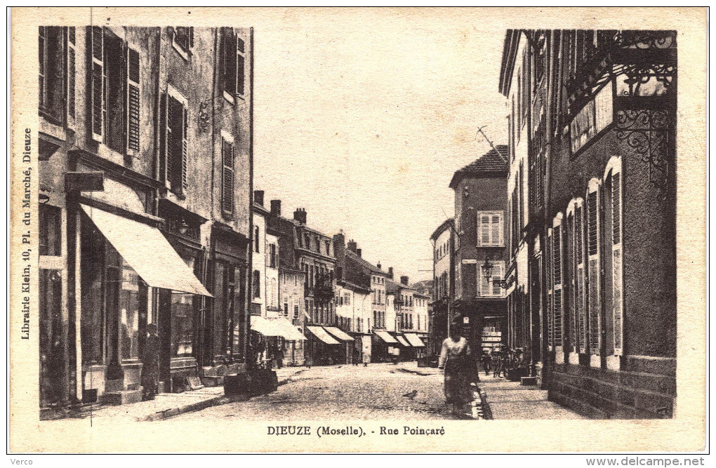 Carte Postale Ancienne de DIEUZE