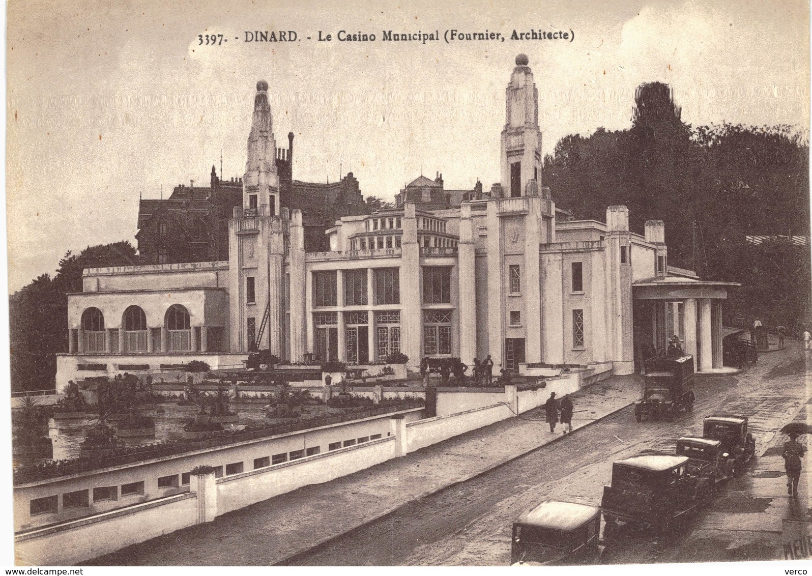 Carte  Postale  ancienne de DINARD - Casino