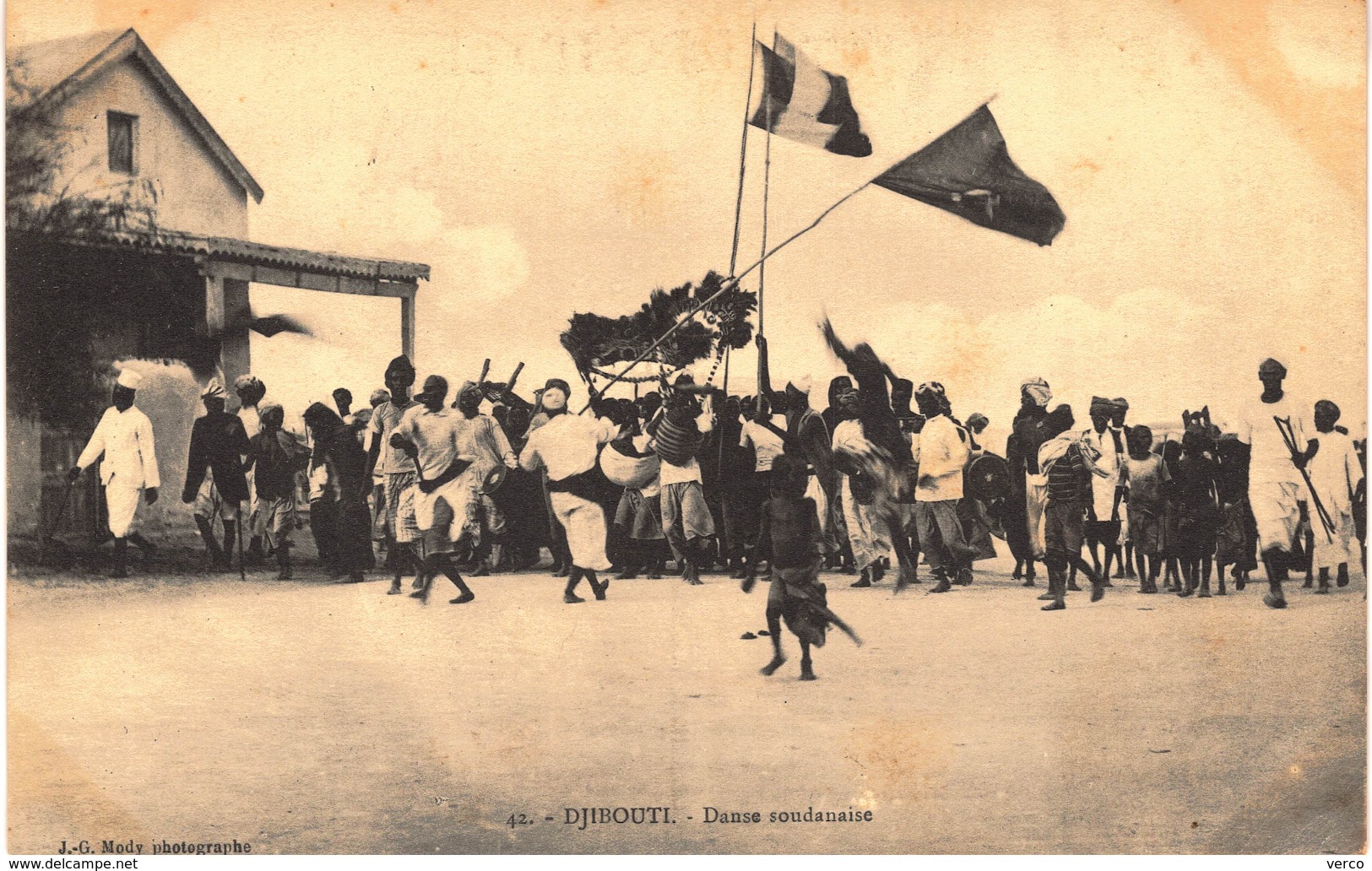 Carte postale ancienne de DJIBOUTI