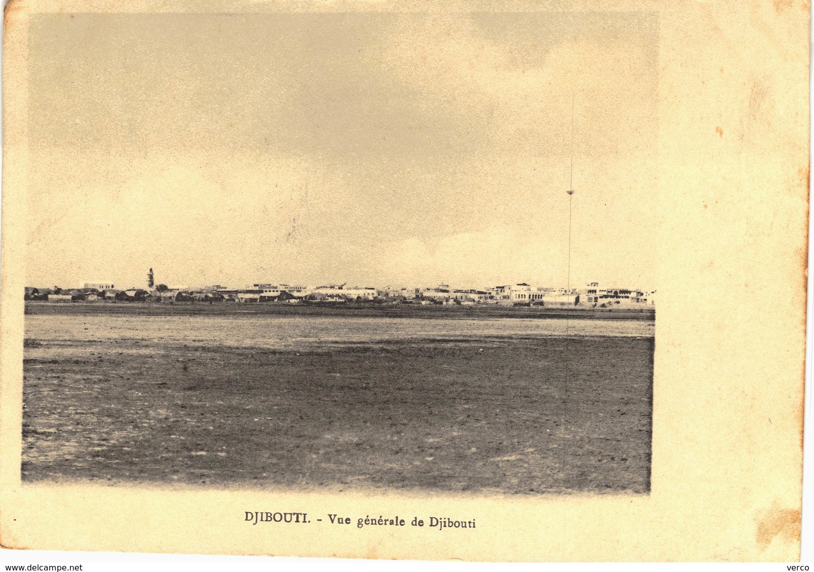 Carte postale ancienne de DJIBOUTI -