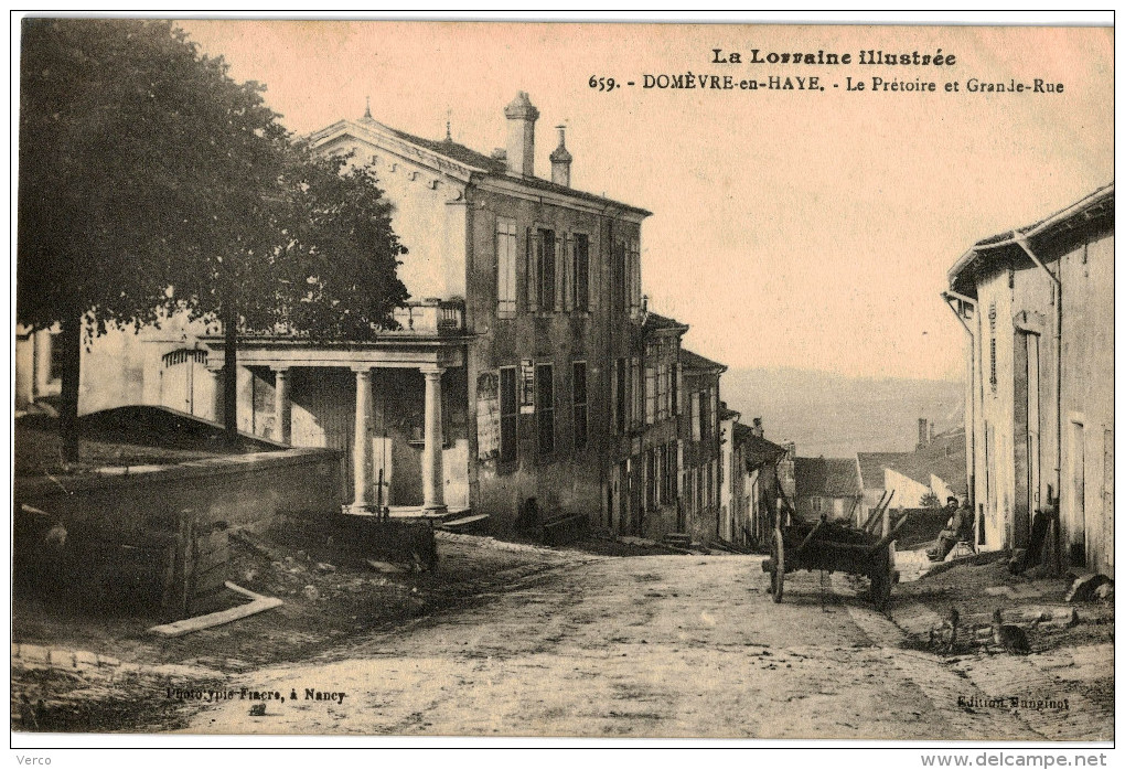 Carte Postale Ancienne de DOMEVRE EN HAYE