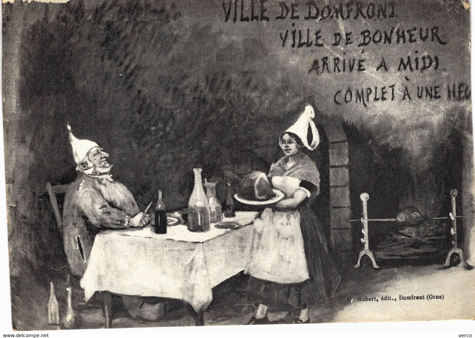 Carte POSTALE Ancienne  de DOMFRONT