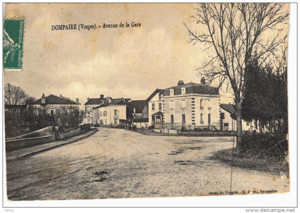 Carte Postale Ancienne de DOMPAIRE