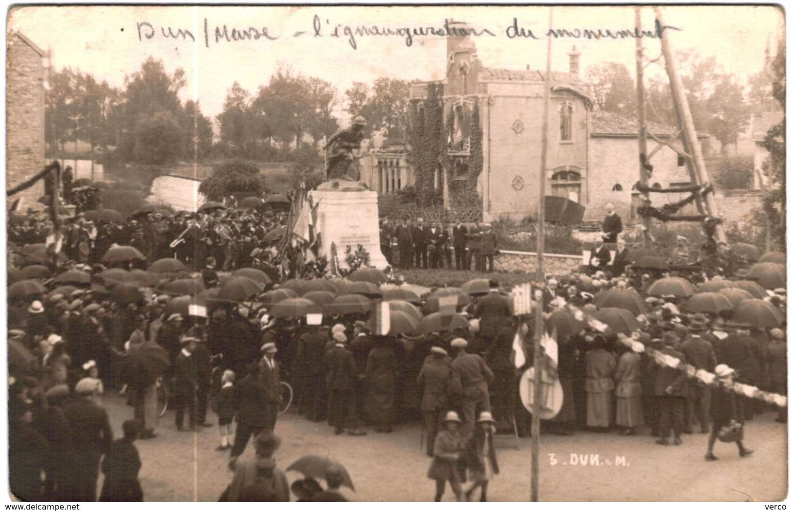 Carte Postale Ancienne de DUN SUR MEUSE