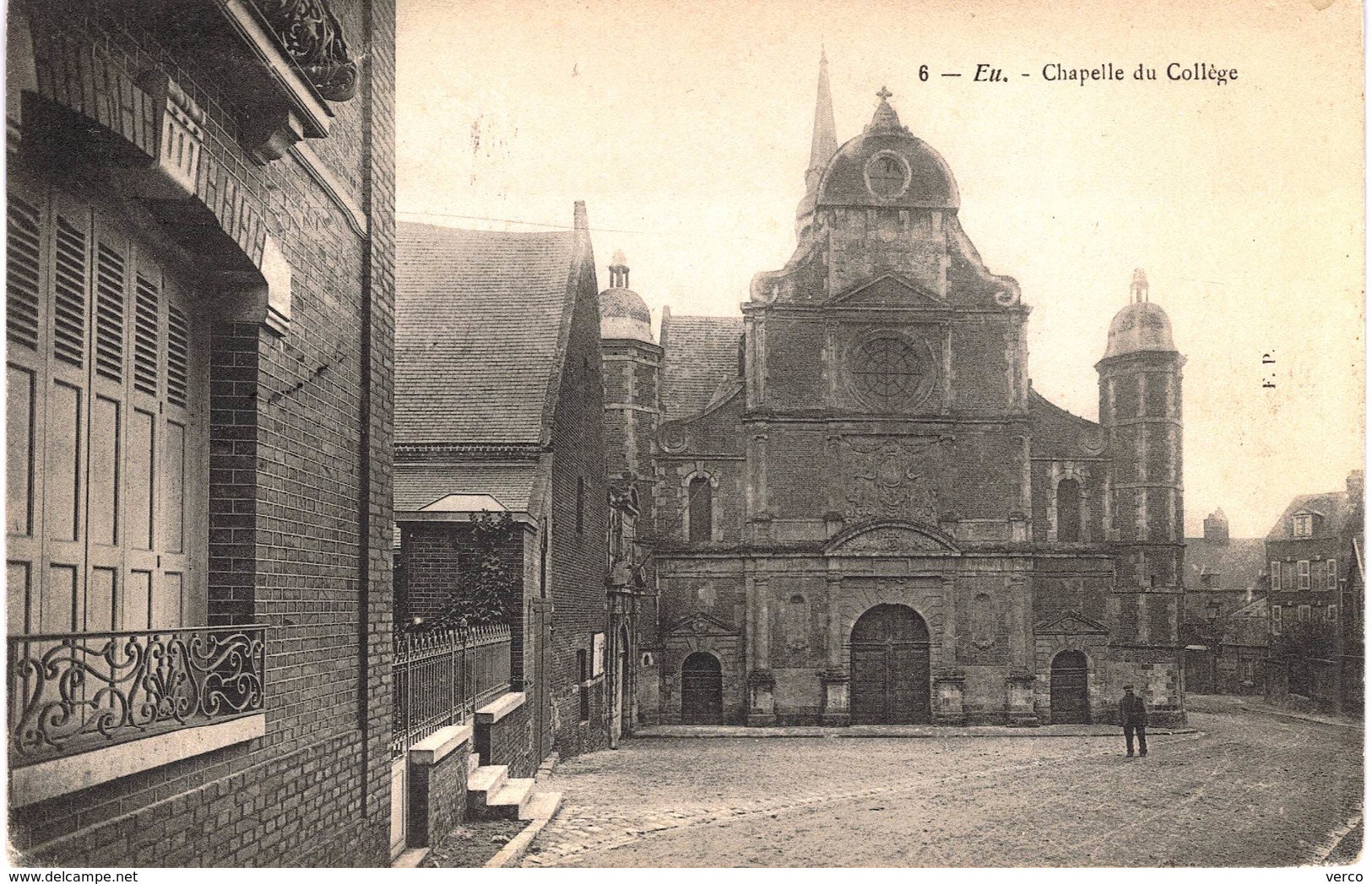 CARTE Postale Ancienne  de EU - Chapelle du Collége