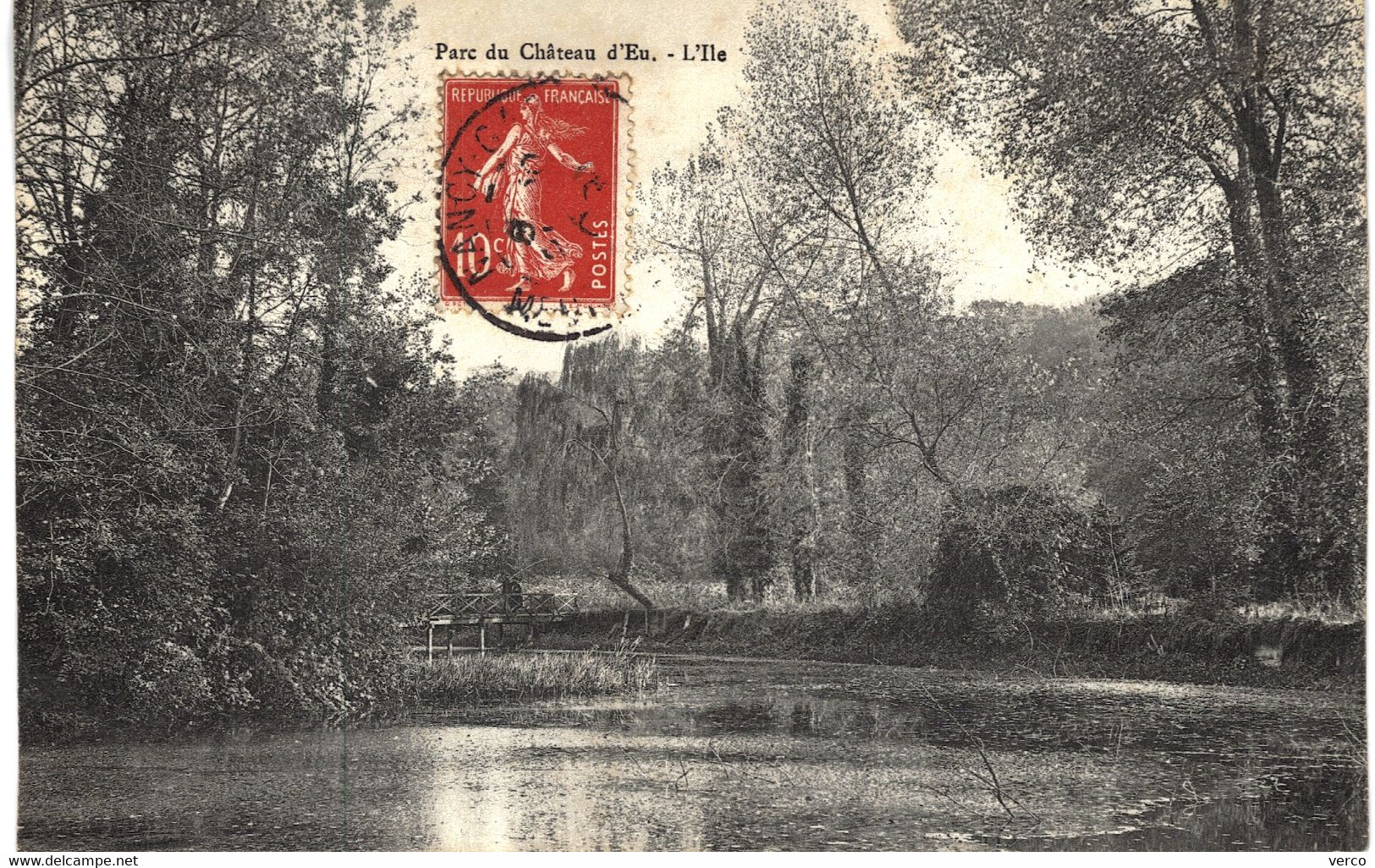 Carte POSTALE  Ancienne  de  EU - L'Ile