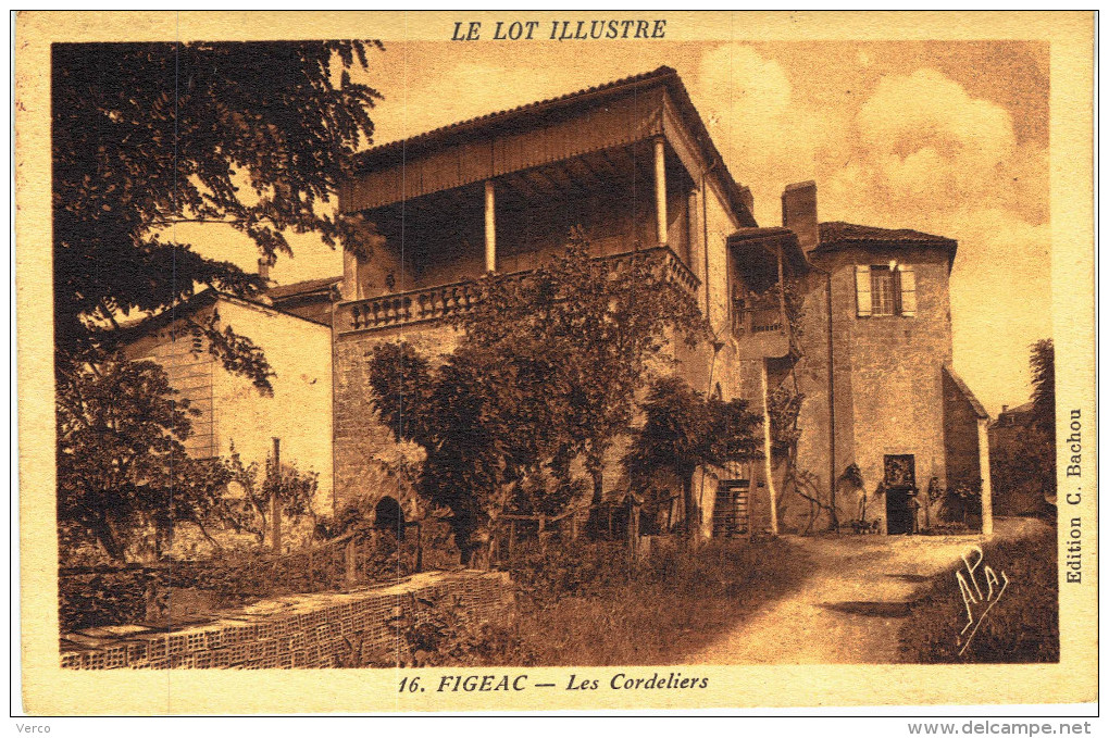 Carte Postale Ancienne de FIGEAC