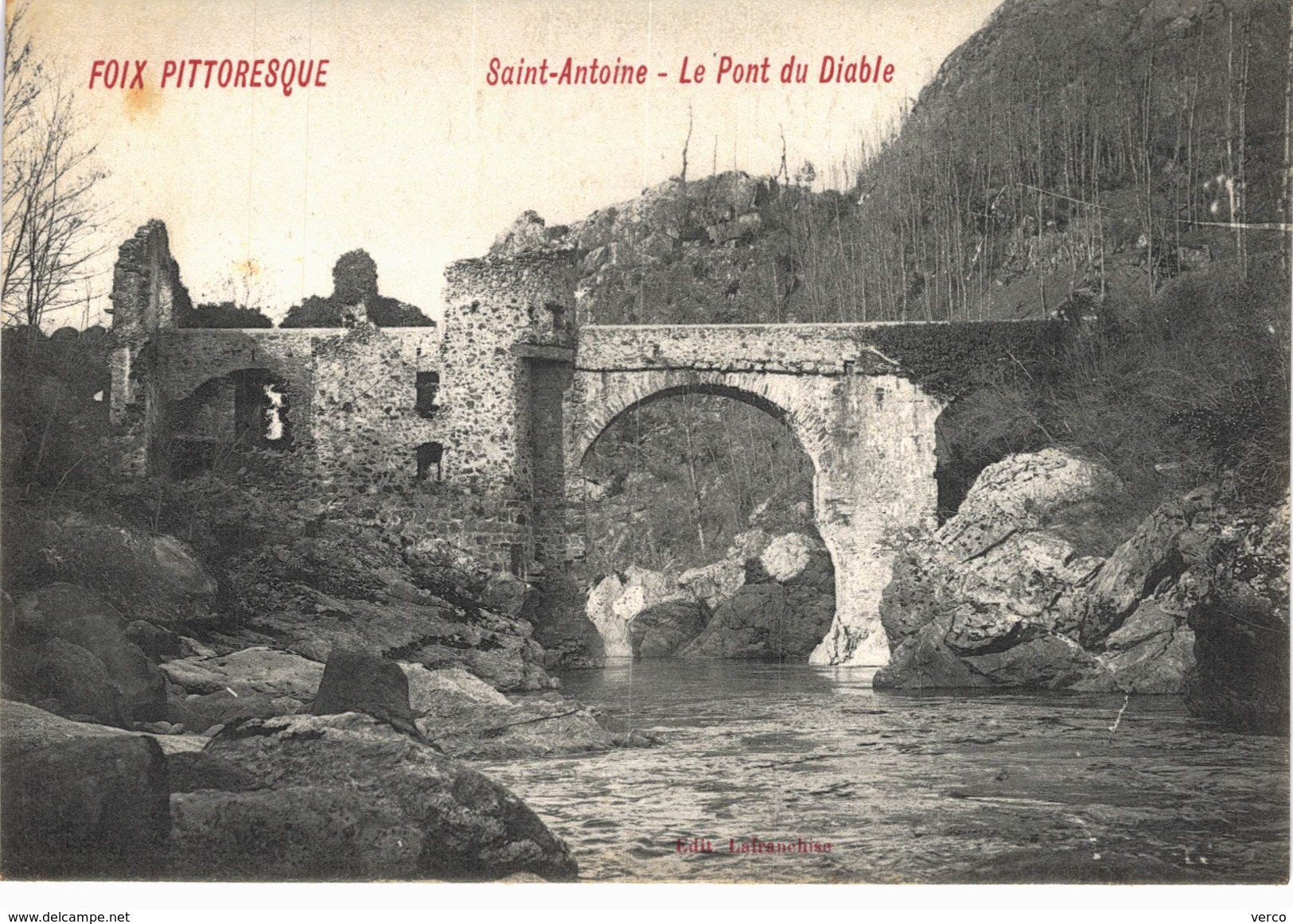 Carte postale ancienne de FOIX