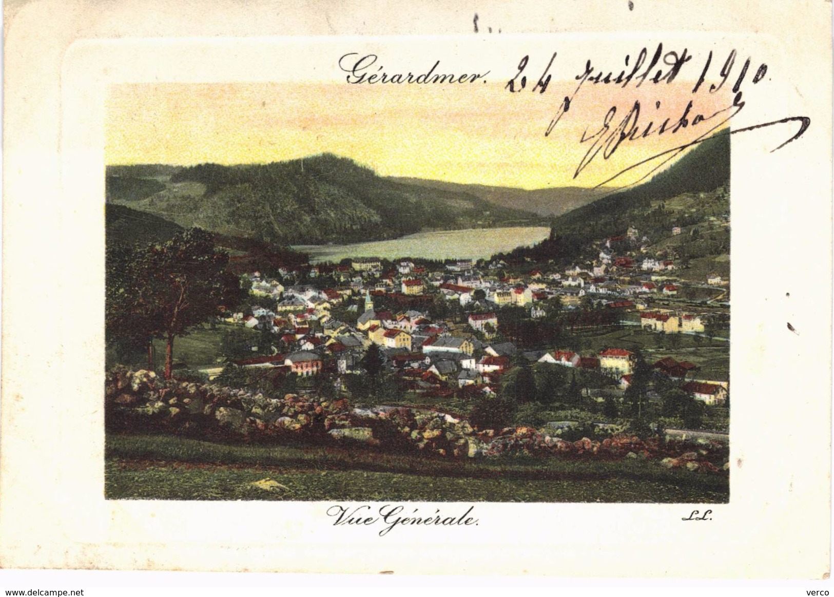 Carte postale ancienne de GERARDMER