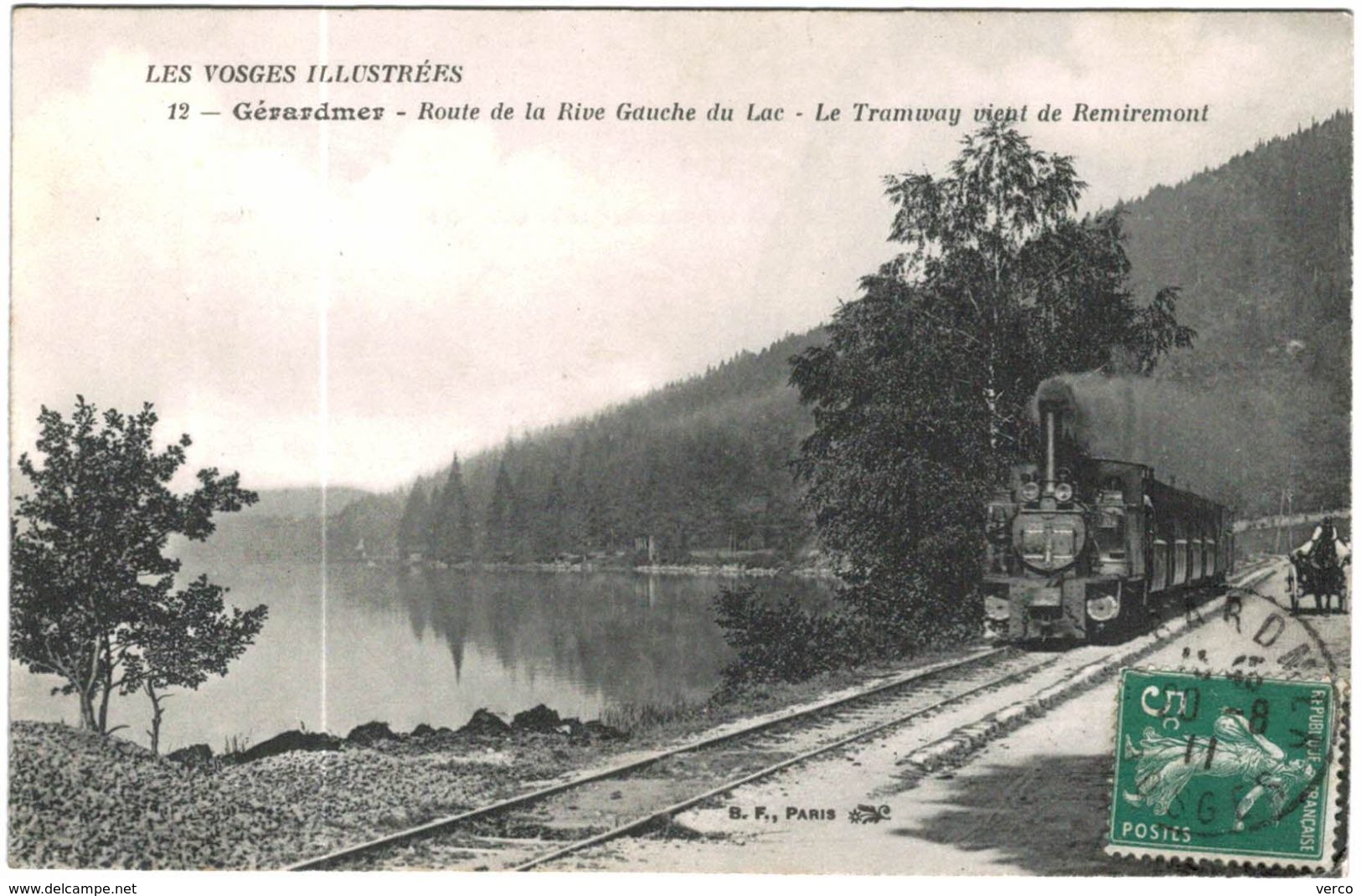 Carte Postale Ancienne de GERARDMER -