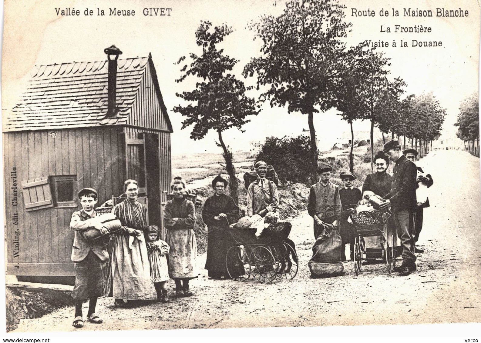 Carte postale ancienne de GIVET