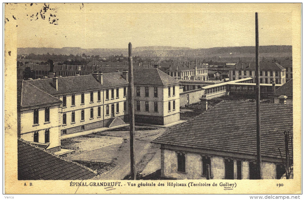 Carte Postale Ancienne de GOLBEY