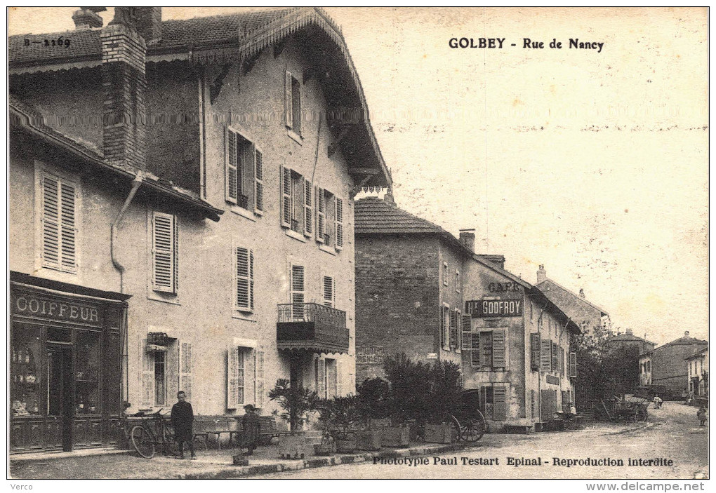 Carte Postale Ancienne de GOLBEY