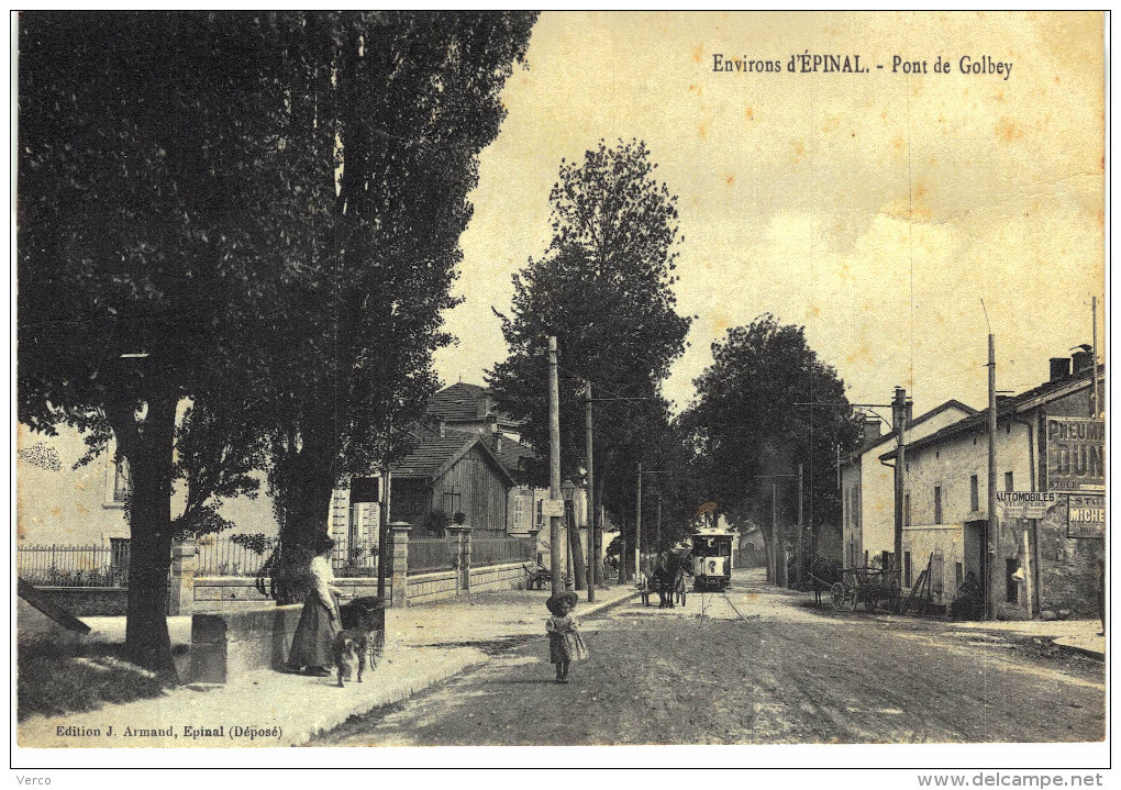 Carte Postale Ancienne de GOLBEY