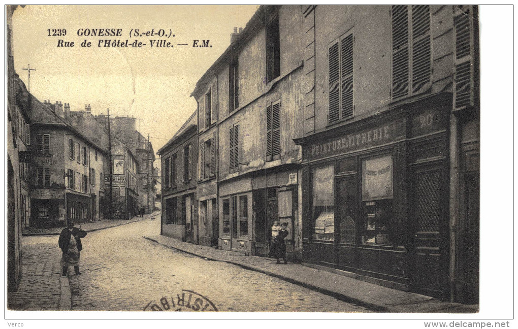 Carte Postale Ancienne de GONESSE