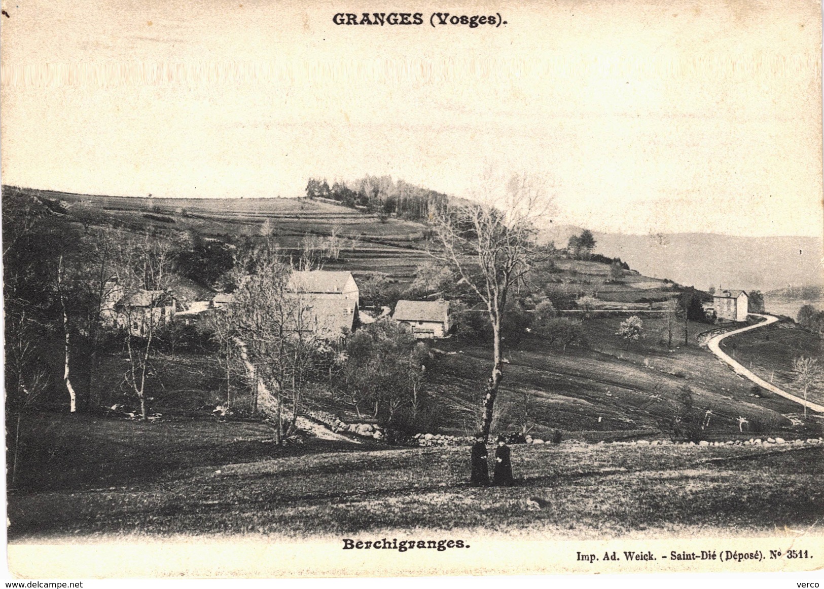 Carte postale ancienne de GRANGES