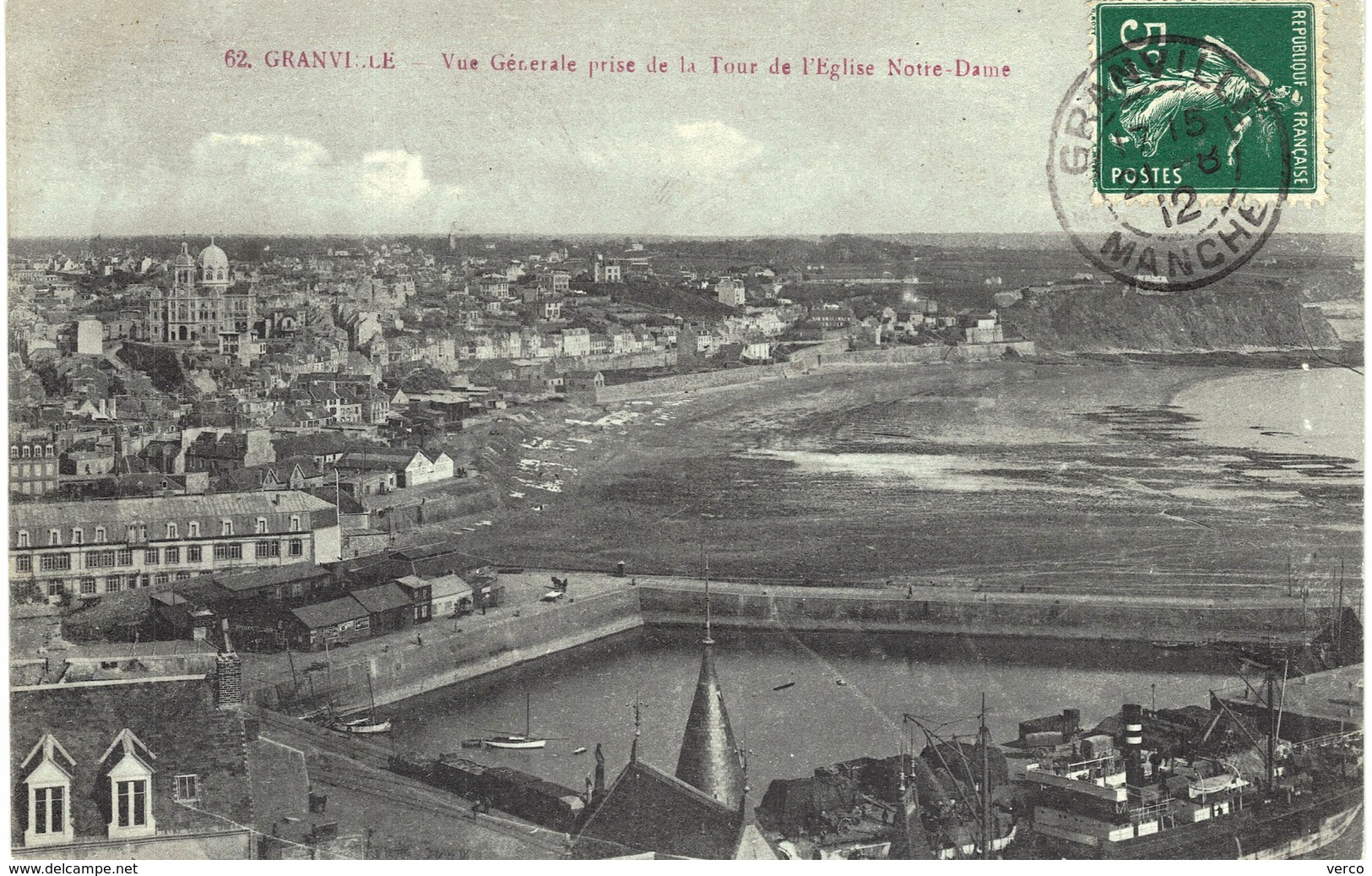 Carte Postale ancienne de GRANVILLE