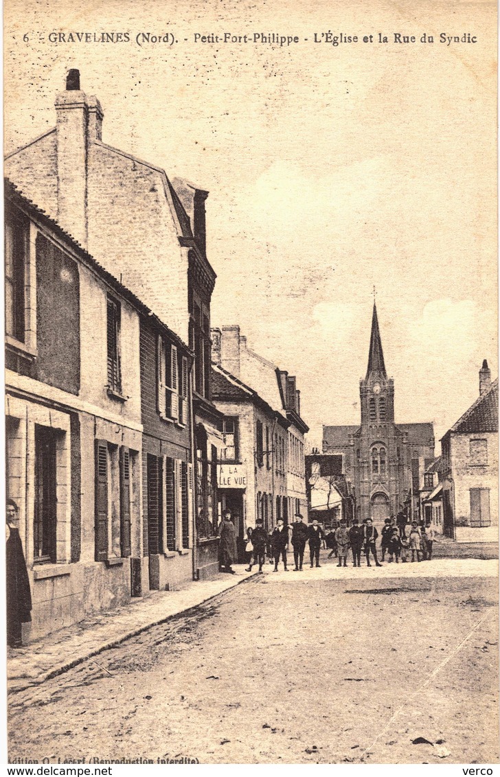 Carte Postale ancienne de  GRAVELINES - PETIT  FORT  PHILIPPE