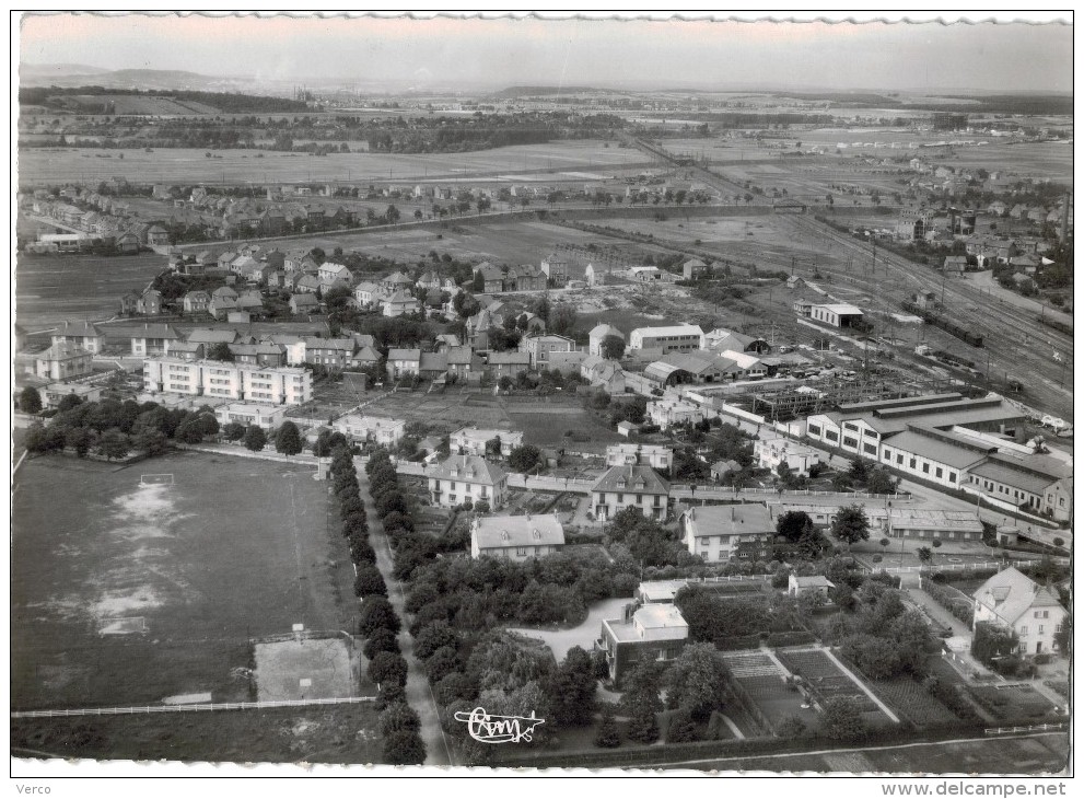 Carte Postale Ancienne de HAGONDANGE-Vue aérienne-cité SAFE