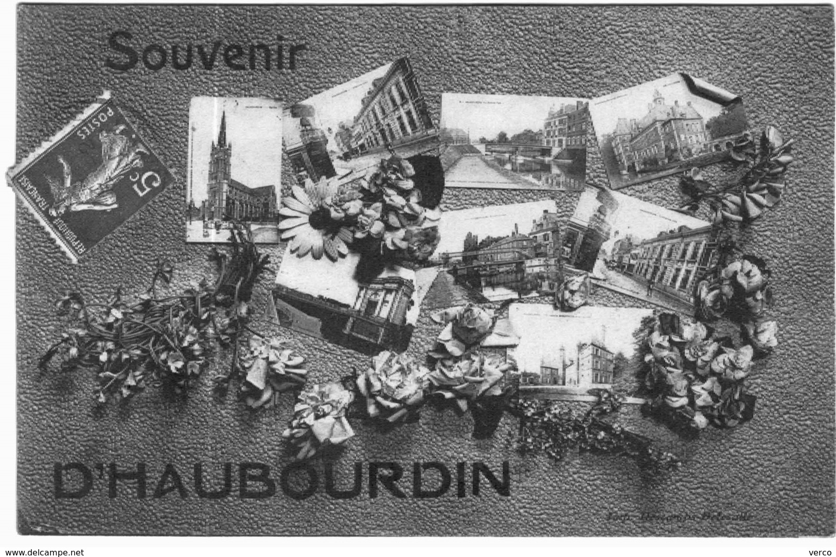 Carte Postale Ancienne de HAUBOURDIN-Souvenir