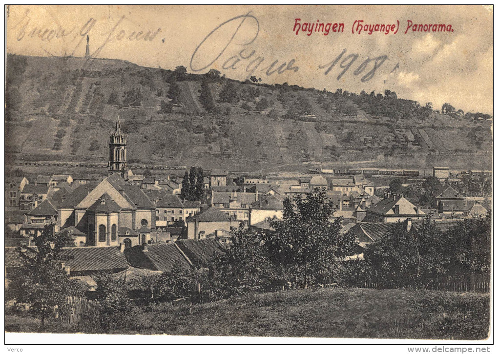 Carte Postale Ancienne de HAYANGE